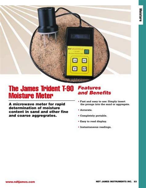 trident moisture content sensor|James Trident T.